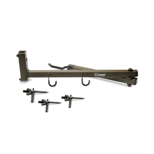 HME Tree Stand Bow Hanger (w/ Two Accessory Hooks)