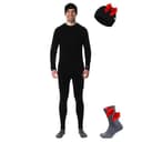 Merino.tech Merino Wool Base Layer Set (Top + Bottom + Beanie)