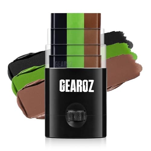 GearOZ 3-Color Camo Face Paint Stick