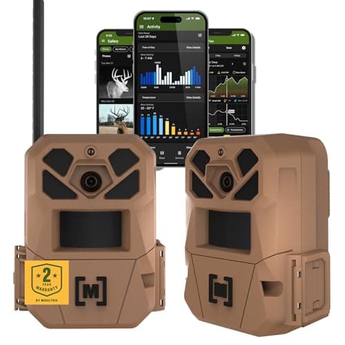Moultrie Edge 3 Cellular Trail Camera, 2-Pack