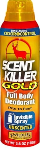 Wildlife Research Center Scent Killer Gold Full Body Deodorant Spray