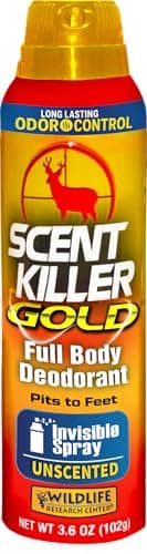 Wildlife Research Center Scent Killer Gold Full Body Deodorant Spray