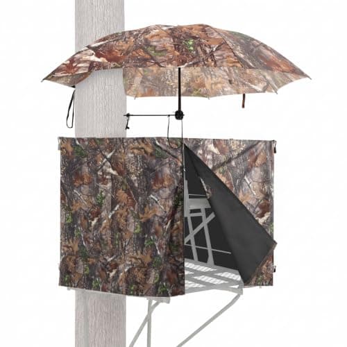Feekoon Tree Stand Blind & Umbrella Kit (Camo)
