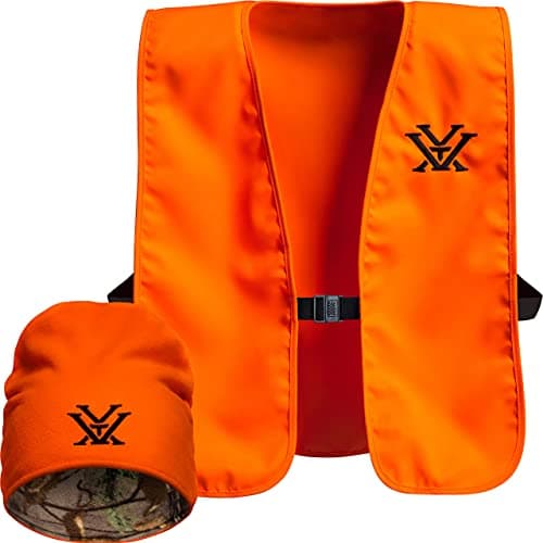 Vortex Blaze Orange Vest & Beanie Combo