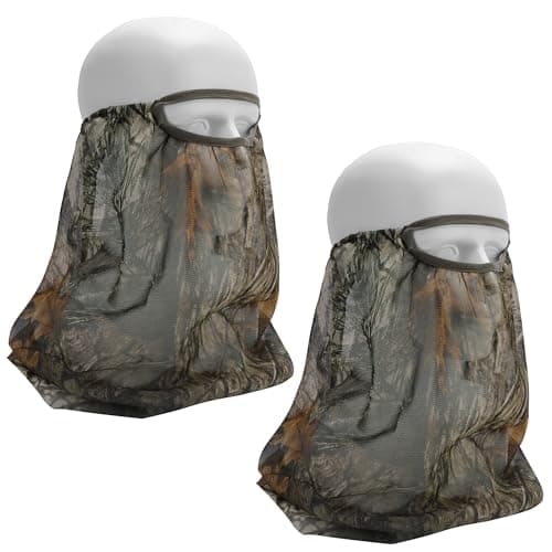 Watayo 3/4 Camo Hunting Face Mask (2-Pack)