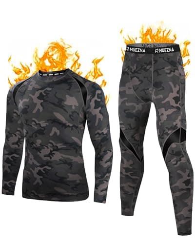 Muezna Fleece-Lined Thermal Underwear Set