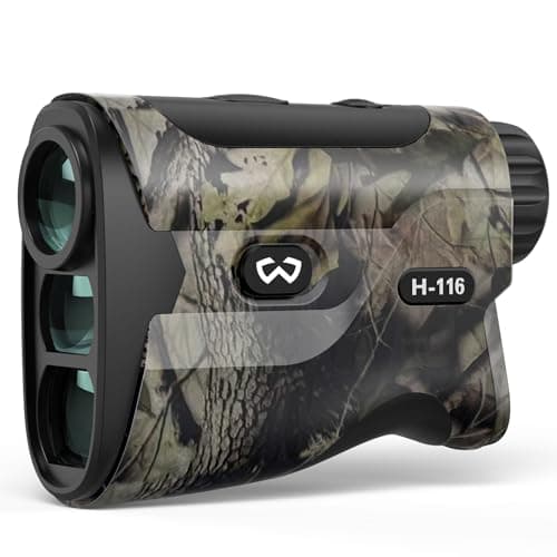 WOSPORTS 1500-Yard Hunting Rangefinder with Bow Mode