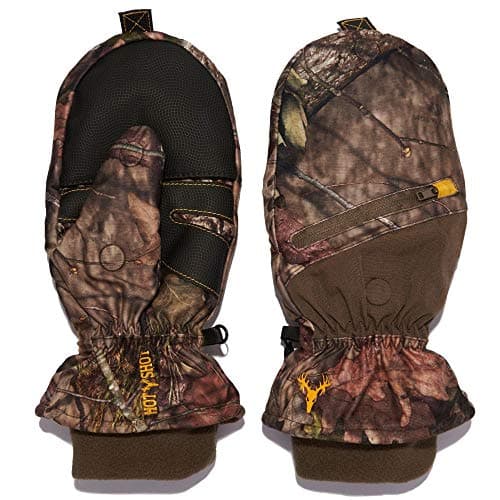 HOT SHOT Camo Huntsman Pop-Top Mittens