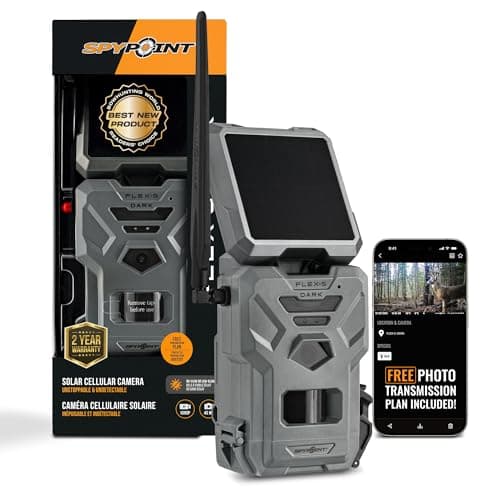 SPYPOINT FLEX-S-DARK Solar Cellular Trail Camera