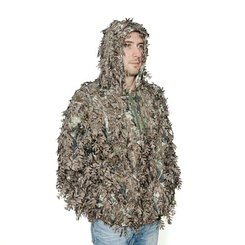 QuikCamo Mossy Oak 3D Leafy Hooded 1/4-Zip