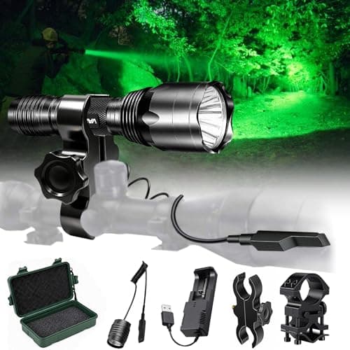 VASTFIRE 350-Yard Green Flashlight Kit