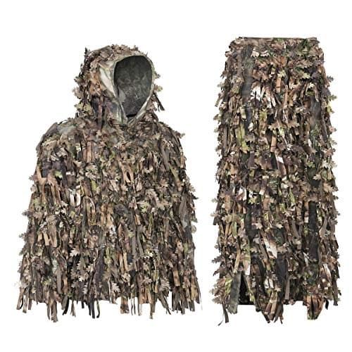 AUSCAMOTEK 3D Lightweight Ghillie Suit