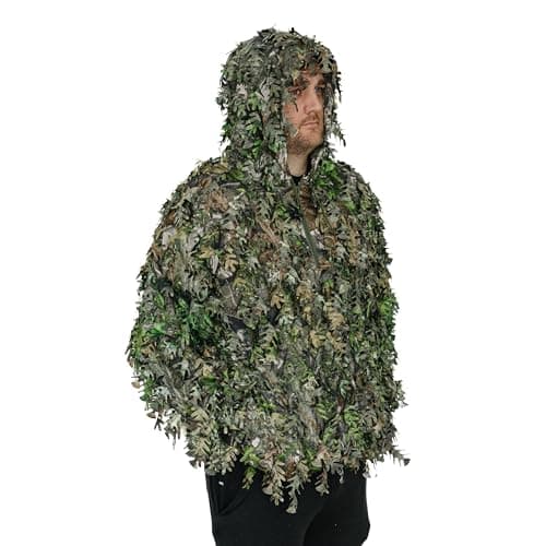 QuikCamo Mossy Oak 3D Leafy Hooded 1/4-Zip