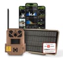 Moultrie Edge 3 Cellular Trail Camera with 3.4W Solar Power Pack