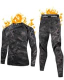 Muezna Fleece-Lined Thermal Underwear Set